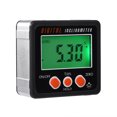 thumbnail image 1 of Yeacher Multifunctional Mini Backlight Digital Display Protractor Inclinometer Level Box Angle Gauge Meter 4*90 Degree Range Bottom with Magnet, 1 of 7