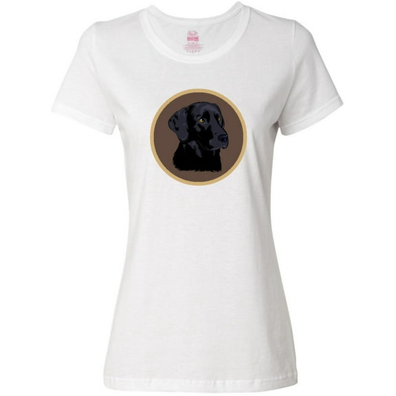 Inktastic Black Lab Dog Labrador Retriever Women's T-Shirt