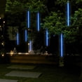 thumbnail image 2 of Luces LED tipo meteorito VidaXL para exteriores e interiores, 36 LED azules de 2 pies, 2 of 7