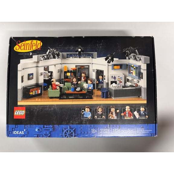 LEGO Ideas Seinfeld 21328 Building Set (1326 Pieces)