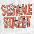 thumbnail image 2 of Sesame Street T-Shirt In Letters Unisex Graphic Tee For Men & Women, 2 of 7