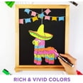thumbnail image 4 of czcpp-10 Fine Tip Liquid Chalk Markers for Blackboard, Chalkboard Signs, Window, Labels, Bistro, Glass, Car (10 Pack 3mm) - Wet Wipe Erasable Ink Chalkboard Markers, 3mm Reversible Tip Chalk Pens, 4 of 4