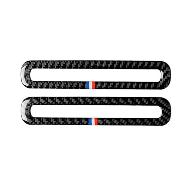 Pegatinas de entrenamiento de coche para 2015 2016 17 accesorios decoración de panel de ventilación decorativa Macarena Ajuste del marco de la salida de aire de la puerta del coche