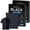 2 pack, variant on Black Fabric Dye for Clothes Black Natural Dye Garment Darkening Tablets Paint Tablets for Cotton Linen Jeans Wool Rayon Silk & More
