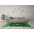thumbnail image 3 of Ahgly Company Indoor Rectangle Persian Emerald Green Traditional Area Rugs, 3' x 5', 3 of 4