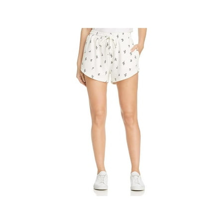 B Collection by Bobeau Womens Printed Mid-Rise Shorts