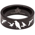 thumbnail image 5 of Crow Tungsten Carbide Ring, 5 of 9