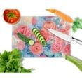 thumbnail image 2 of Carolines Treasures IBD0251LCB Roses Glass Cutting Board Large, 12H x 16W, multicolor, 2 of 2