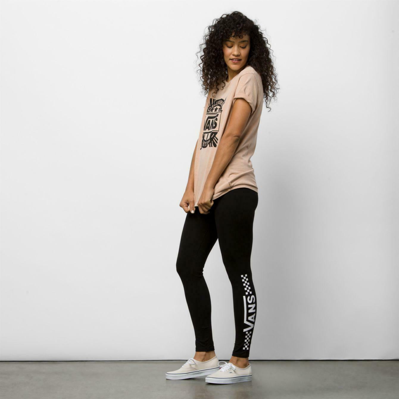 vans checkerboard tights