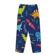 thumbnail image 4 of Kdxio Women's Comfy Stretch DinosaursPrint Drawstring Pajama Pants-Medium, 4 of 9