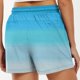 thumbnail image 4 of Pantalones Cortos Largos para las Mujeres, Pantalones Cortos Casuales Impresos de Cintura Alta No Estirable Hechos de Poliéster Transparente Airy para Todo el Uso de Temporada, Pantalones Cortos Casua, 4 of 5