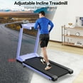 thumbnail image 5 of MJWW Treadmill for Home with Incline Folding Treadmills Running Machine for Small Spaces with Handle 300 LB, 3.0 HP, 7.5 MPH Foldable Treadmill with App, 5 of 7