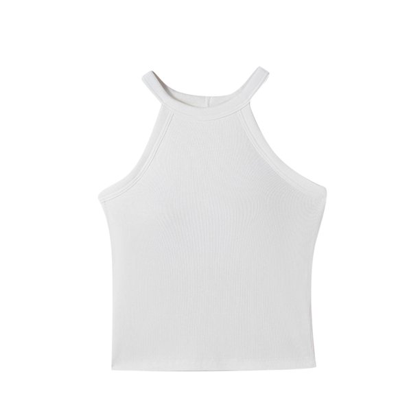 Tops de Manga Corta de las Mujeres Casual, Moda de Color Sólido, con la Almohadilla de Pecho Top de Pijama para las Mujeres