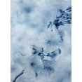 thumbnail image 2 of Phillip, Jamie 15x18 White Modern Wood Framed Museum Art Print Titled - Blue Watercolor Flower, 2 of 4