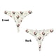 thumbnail image 3 of Fotbe Christmas Pug Dog Tanga Sin Costuras para Mujer con Estampado – Panties Invisibles, Transpirables y Cómodos para Uso Diario-Large, 3 of 6