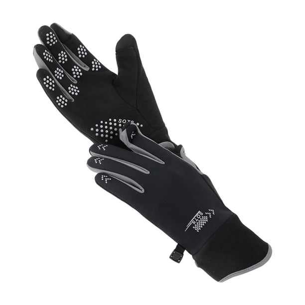 Guantes de invierno, calentadoras de manos para actividades al aire libre, motociclismo y ciclismo Pantalla táctil para hombres