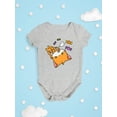 thumbnail image 3 of Cute Pumpkitty W Candy. Bodysuit Infant -Image by Shutterstock,  18 Months, 3 of 4