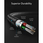Anker 10 ft Black High-Speed USB-C to Lightning