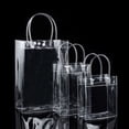 thumbnail image 2 of Clear Tote Bags Friendly Purse Shoulder Handbag PVC Transparent Plastic Pouch, 2 of 7