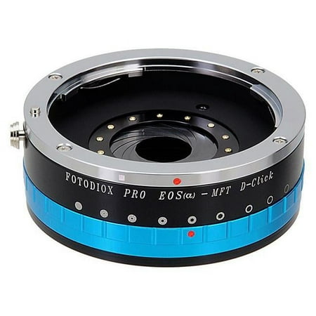 UPC: 0847372006670 | Fotodiox EOS-MFT-P-Iris Pro Lens Mount Adapter – Canon EOS EF Lens D-SLR Lens To Micro Four Thirds Mount Mirrorless Camera Body with Built in Aperture Iris