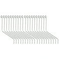 thumbnail image 2 of LHCER Outils d'Apiculture, 20 Pcs Connecteurs en Acier Inoxydable pour Ruche, Support de Fil Plié pour Ruche en Bois, Outils d'Apiculture, 2 of 7
