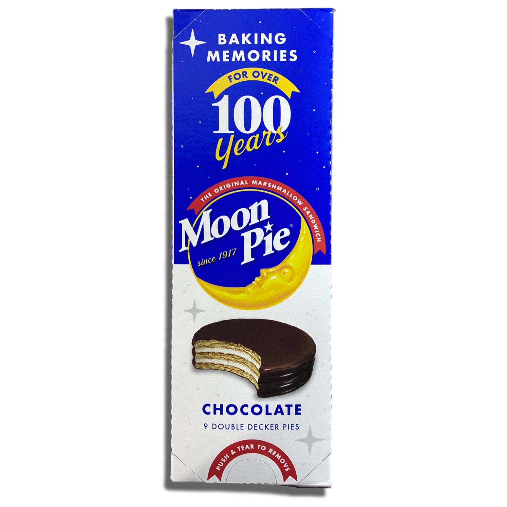 Moonpie  Double Decker Marshmallow Sandwich by Moon Pie | 9 Count Box | Value Pack of 3 (27 Total Pies) (Chocolate)