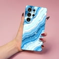 thumbnail image 2 of SKLYDDI Multicolor Icy Flow for Galaxy A54 5G Case - Wavy Lines, Glitter Accents, Agate-like Finish, TPU, Flexible, Aesthetic Cute, 2 of 7