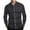 #036-Dark Gray, variant on Donemore Men's Long Sleeve Button-Down Collar Checkered Shirt Classic Plaid Print Top Casual Business Trendy Versatile Men's Clothing
