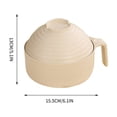 thumbnail image 3 of HLONK Microwave Ramen Bowl with Lid Microwave Ramen Bowl Set Microwave Ramen Bowl with Strainer Ramen Bowl with Handle That Apartment Essentials Dishwasher-Safe, 3 of 9