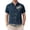 Z48-Navy, variant on Men's 4th of July 250th Anniversary Hawaiian Shirt 1776-2026 America Flag Print Short Sleeve Casual Button Down Shirt,XXXXL