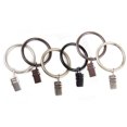 thumbnail image 3 of Curtain Rings w/ Clips 1-3/8" (Set of 10), 3 of 4