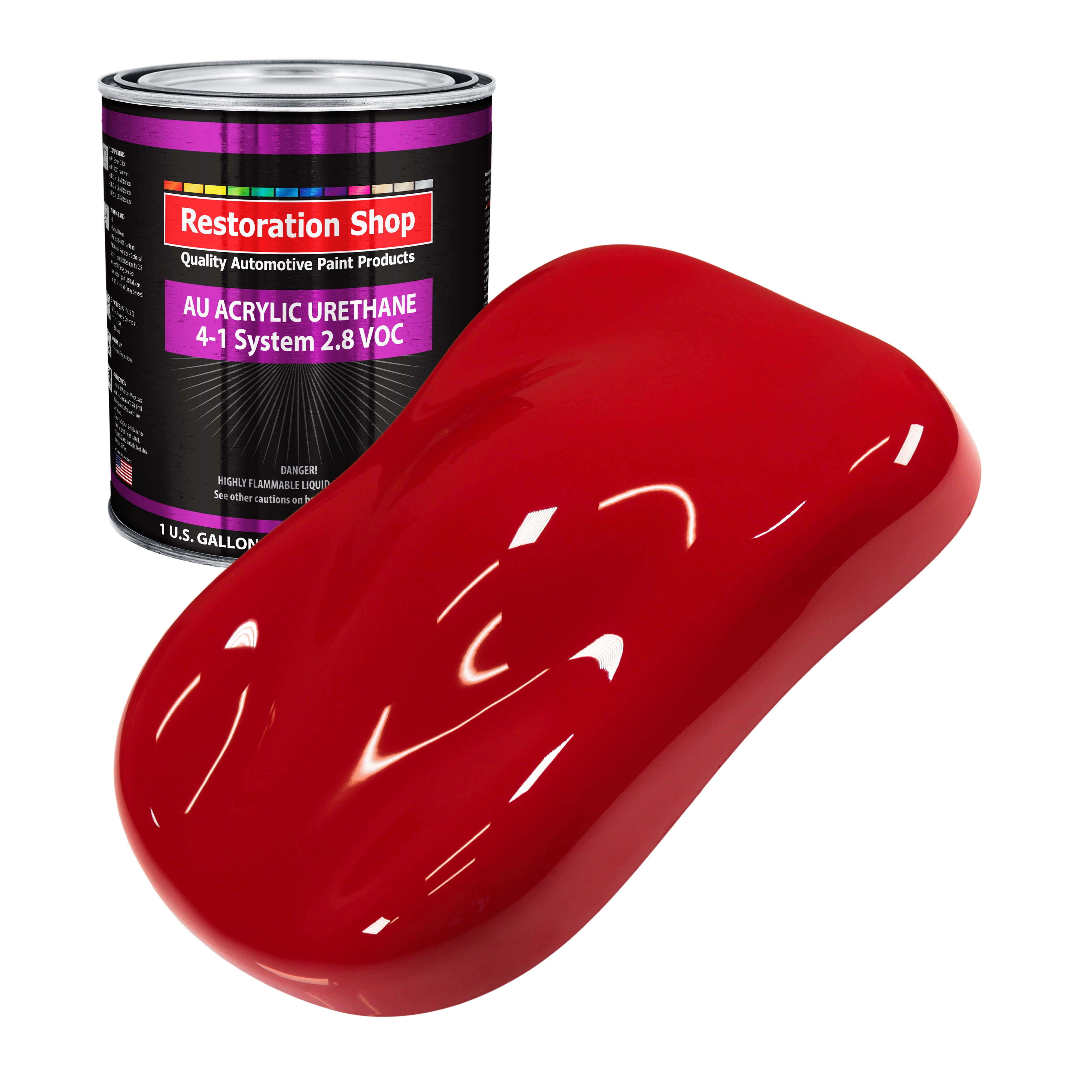 Restoration Shop - Firethorn Red Pearl Acrylic Urethane