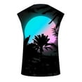 thumbnail image 5 of IROINNID Men's Sleeveless Athletic Tank Top, Tag Free & Moisture Wicking, Soft Shirt Men Workout Beach Summer Ribbed Stretch Fabric, 5 of 5