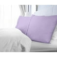 thumbnail image 3 of Royale Linens Standard Pillowcase Set of 2 - Bed Pillow Cover - 20"x26" - Pillowcases - 1800 Brushed Microfiber, Wrinkle & Fade Resistant - Soft & Cozy- Standard Size Pillow Case (STD, Lavender), 3 of 9