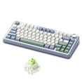 thumbnail image 1 of Wireless AULA F75 Mechanical Keyboard Wireless Gasket Structure Keyboard with Tri-Mode Connectivity 99-Key Low-Delay Gaming Keyboard with Light Effect, 1 of 6