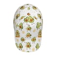 thumbnail image 4 of Daiia Lovely Avocado print Baseball Cap Men Women Golf Dad Hat Adjustable Original Classic Low Profile Hat Unconstructed Plain Cap, 4 of 9