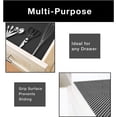 thumbnail image 5 of Smart Design Shelf Liner Premium Grip - 18 Inch x 48 Feet Total (Set of 6 Rolls) - Drawer Cabinet Non Adhesive - Kitchen - Black, 5 of 8