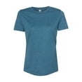 thumbnail image 2 of BELLA+CANVAS T-Shirt Décontracté à Manches Courtes en Chiné CVC pour Femmes, 2 of 2