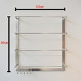 thumbnail image 6 of Thread Holder Organizer Wire Spool Rack Ribbons Roll Storage Sewing Tool Silver, 6 of 20