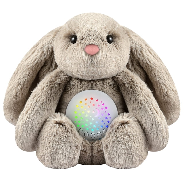 Baby White Noise Machine, Mom's Heartbeat Lullabies Dreamy Sheep Sleep, Nursery Decor Night Light Projector, Toddler Crib Sleeping Aid, Newborns Baby Shower Gifts Portable SheepToy