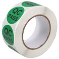 thumbnail image 4 of MOVTOTOP 1 Rouleau Étiquettes Rondes QC Pass Adhésives pour Fournitures et Accessoires d'Entrepôt, 4 of 7