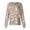 Light pink, variant on Easter Womens Scrubs Jacket Spring Funny Floral Bunny Egg Pattern Long Sleeve Scrub Jackets Nurse Uniforms Workwear Shirts with Pockets