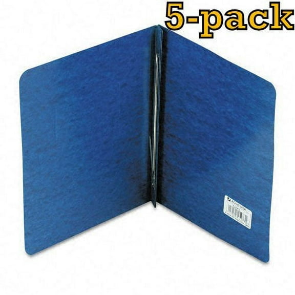 ACCO Pressboard Report Cover, Letter, 5 pack (Dark Blue)