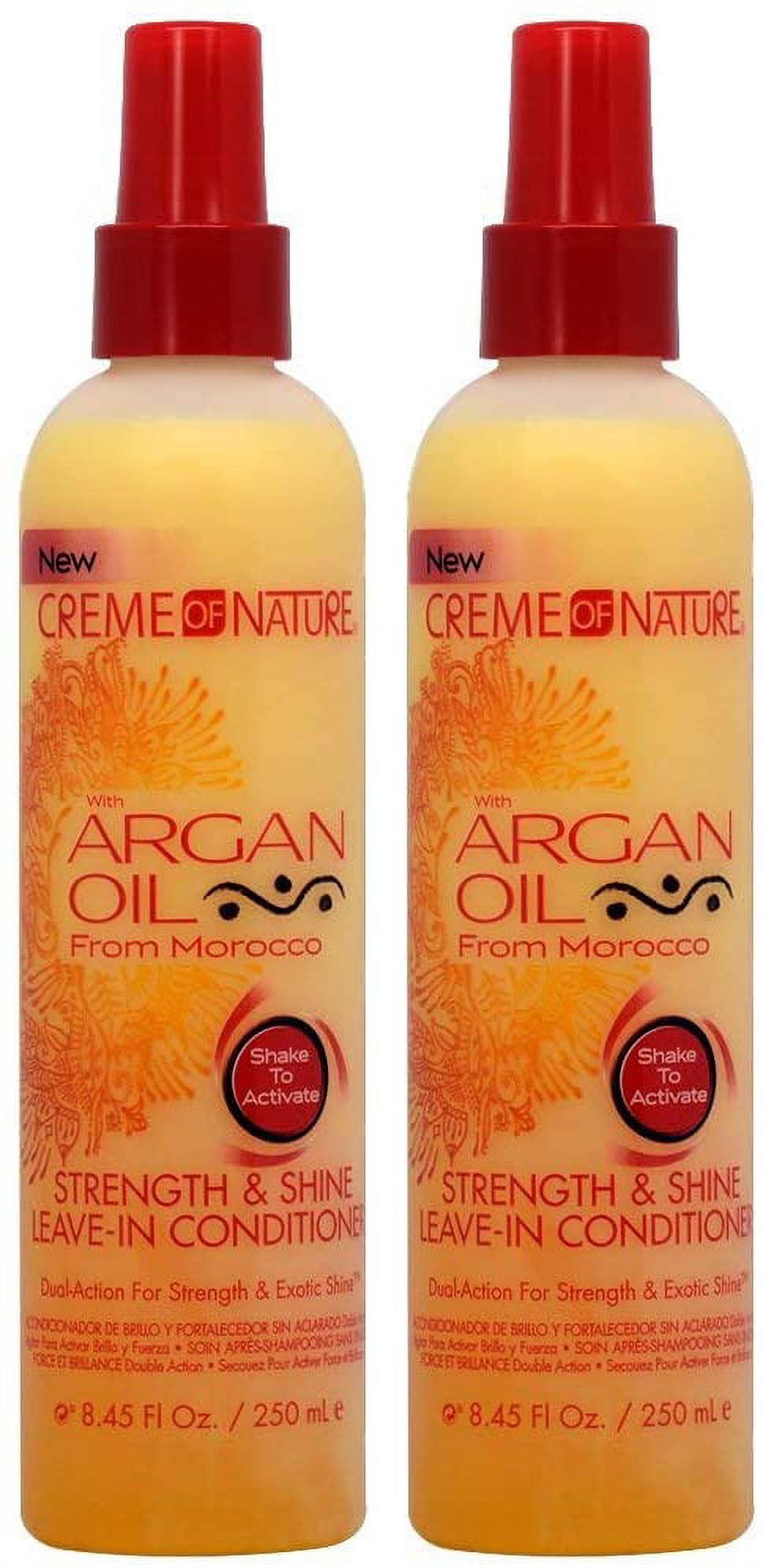 Creme Of Nature Argan Oil Conditioner Leave-In 8.45oz (2 Pack)