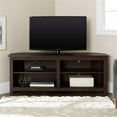 thumbnail image 4 of Pemberly Row 58" Transitional MDF Corner TV Stand - Espresso, 4 of 6