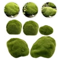 thumbnail image 4 of 5 piezas de decoración artificial de piedra musgosa para exteriores, jardín, paisajismo, piedras falsas, musgo, rocas decorativas, 4 of 7