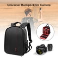 thumbnail image 1 of Bolsa para DSLR digital Mochila impermeable para cámara al aire libre (negro rojo), 1 of 7