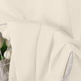 thumbnail image 4 of OVZME Cream Sheer Curtains 108" Extra Long 2 Panels Set for Living Room & Bedroom, Premium Lightweight Voile Sheer Drapes with Rod Pocket - Each Panel 59" Wide x 108" Length, Cream, 4 of 9