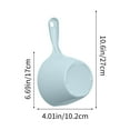 thumbnail image 2 of Inerposs Plastic Thickened Ladle, Kitchen Water Scoop, Durable Water Dispenser, Versatile Outdoor Use, Easy Grip for Cooking, 2 of 6