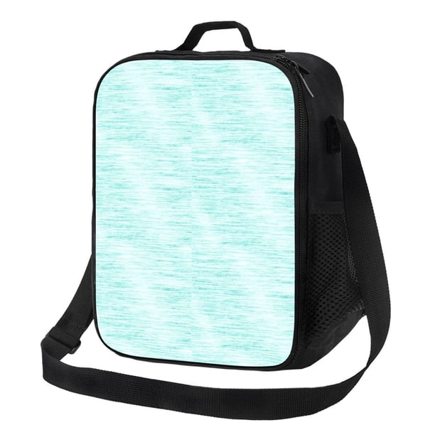 Disketp Blue Bright Bolsa Térmica Estampada para Almuerzo, Lonchera para Hombres y Mujeres Adultos